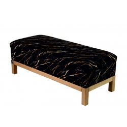 Kufer Pikowany Butelkowa Żółcień Cytrynowa Guzik Tapicerowany/Kryształ Q-1 Rozmiary od 50 cm do 200 cm